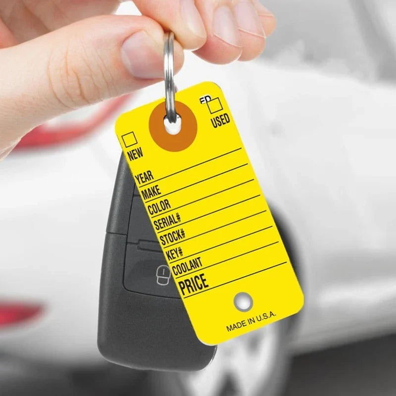 Key Tags for Auto Repair Shops: What to Buy and Why