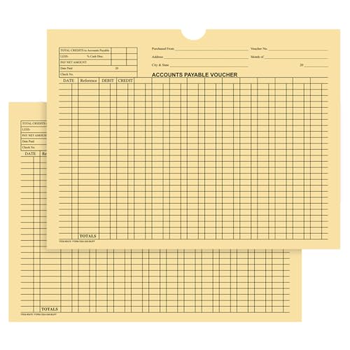 Colorful Accounts Payable Voucher Jackets