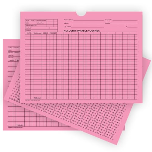 Colorful Accounts Payable Voucher Jackets
