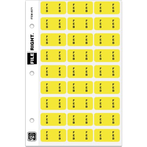 month labels