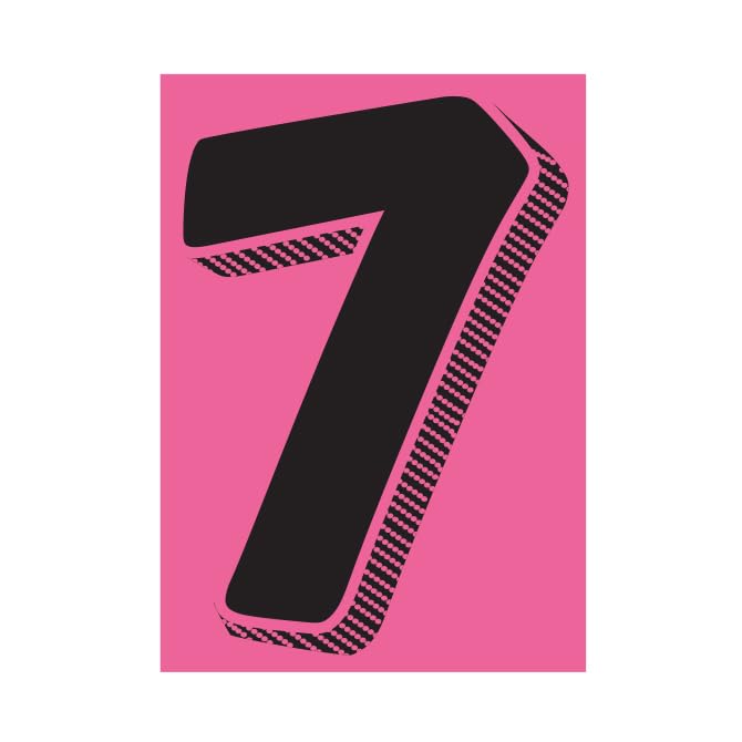 vinyl number stickers