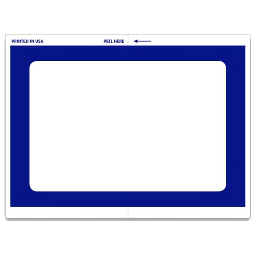 Blank Dealer Add On Sticker - 4.5" x 6" Self-Adhesive Window Display Visible from Vehicle Exterior - Single-Part Design for Customizable Messages and Promotions