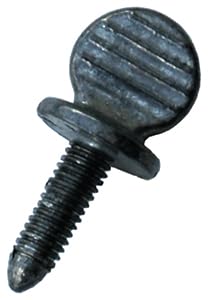 Metric Thumb Screws for License Plates - 1-1/4" × 1/2" Durable Zinc-Plated Thumb Screws for Car Dealers - Tool-Free Installation for Front & Rear Plates - Pack of 25