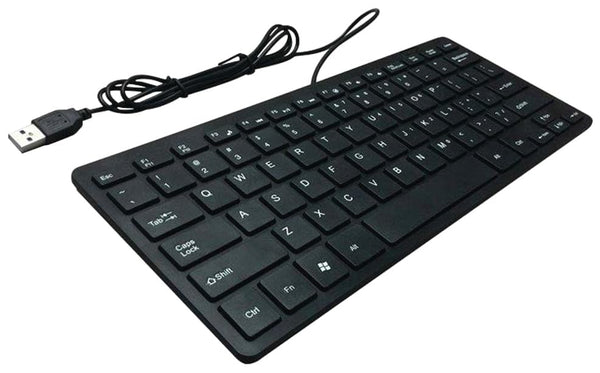 Industrial-Grade Rigid Waterproof Water-Resistant USB Keyboard for GoDex Systems - Compact Durable Design (1-1/2" H × 4-3/4" L × 11" W) - Ideal for Harsh Industrial, Manufacturing, Warehouse & Outdoor Environments