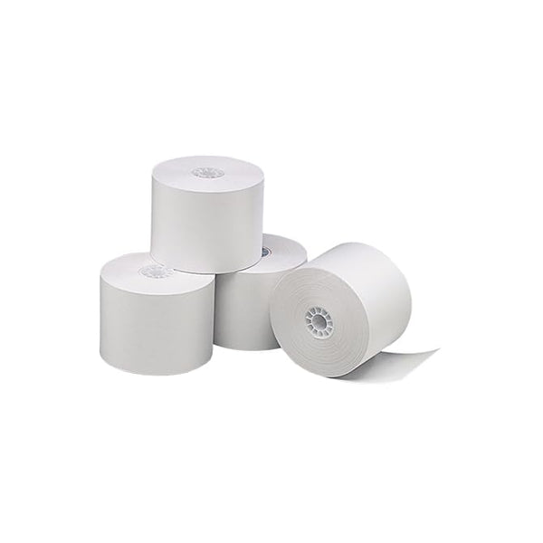 Deluxe Direct Thermal Cash Register and Point of Sale (POS) System Rolls - 2-1/4" x 85' Printing Paper Rolls for Receipts, Invoices, and Transaction Documents