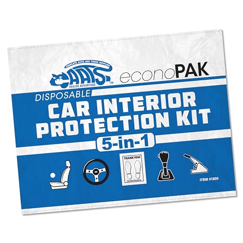 All-in-1 Interior Protection Kit - Car Interior Protector Kit, 5-Piece, Protects from Dirt, Bugs and Stains