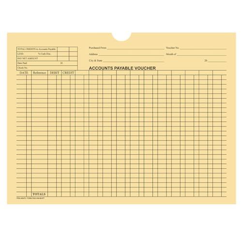 Colorful Accounts Payable Voucher Jackets