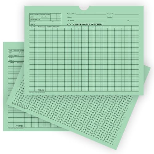 Colorful Accounts Payable Voucher Jackets