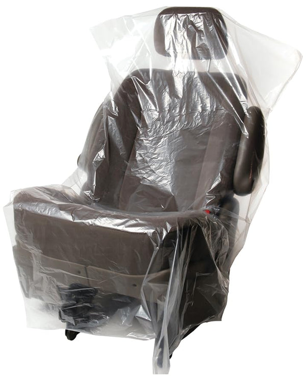 Clear Motor Vehicle Seat Cover - Half mil Thickness, Standard Size