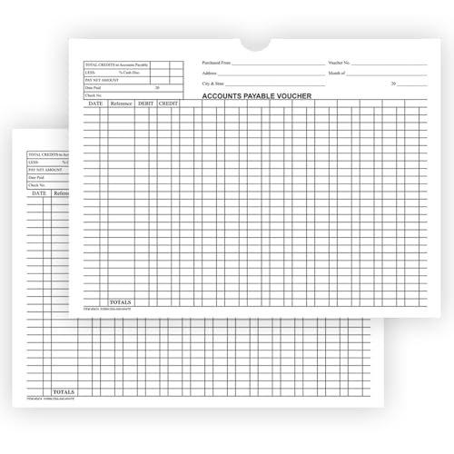 Colorful Accounts Payable Voucher Jackets