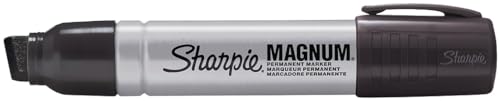 Magnum Tip Permanent Markers - Fast-Drying, Fade and Water-Resistant Ink - Ideal for Paper, Plastic, Metal - Home, School, or Office Supplies