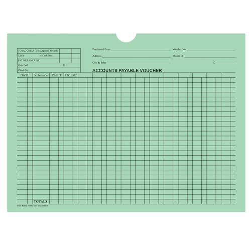 Colorful Accounts Payable Voucher Jackets