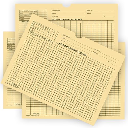 Colorful Accounts Payable Voucher Jackets
