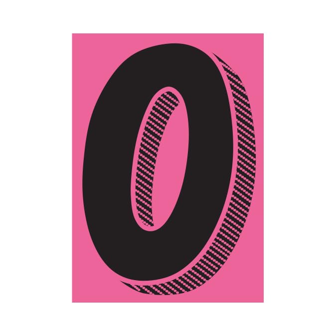 vinyl number stickers