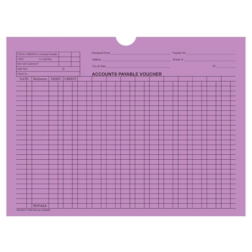 Colorful Accounts Payable Voucher Jackets