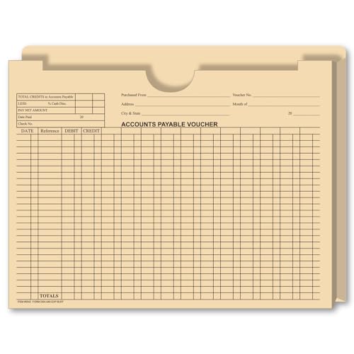 accounts payable voucher jackets
