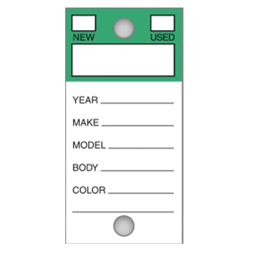 car dealer key tags