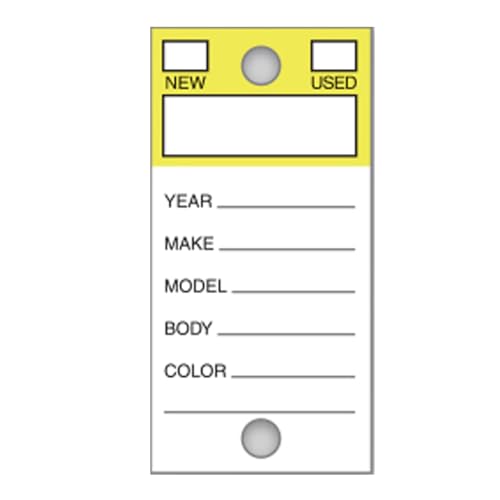 car dealer key tags