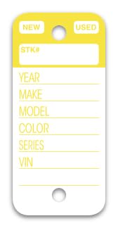 color key tags