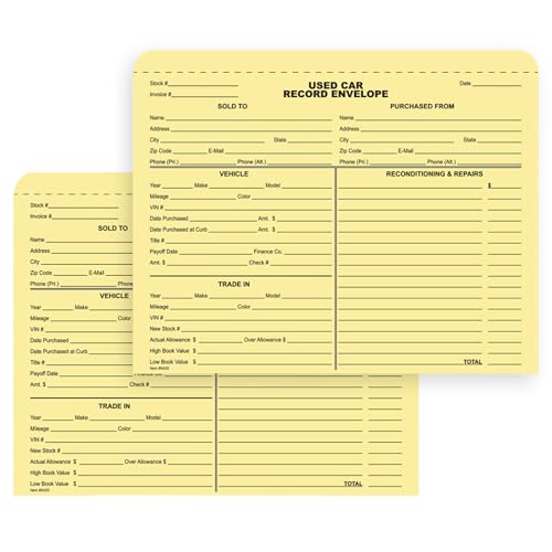 record envelopes