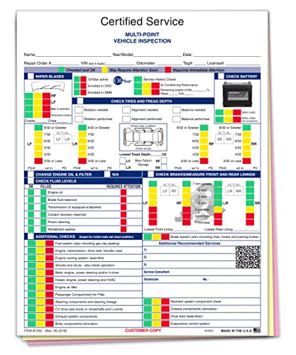 multi point vehicle inspection