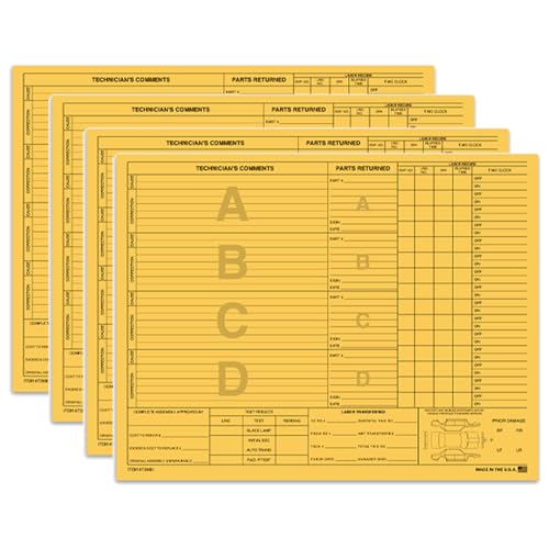 repair order forms