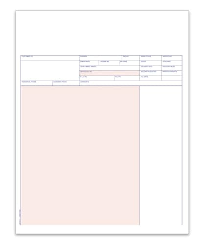 service invoices