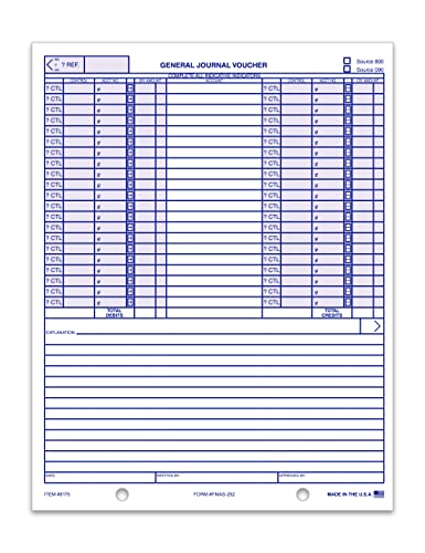 general journal voucher