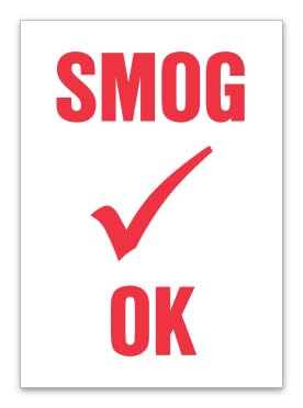 smog ok stickers