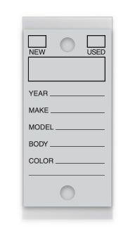 self laminating key tags