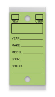 self laminating key tags