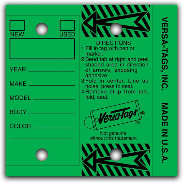 self laminating key tags