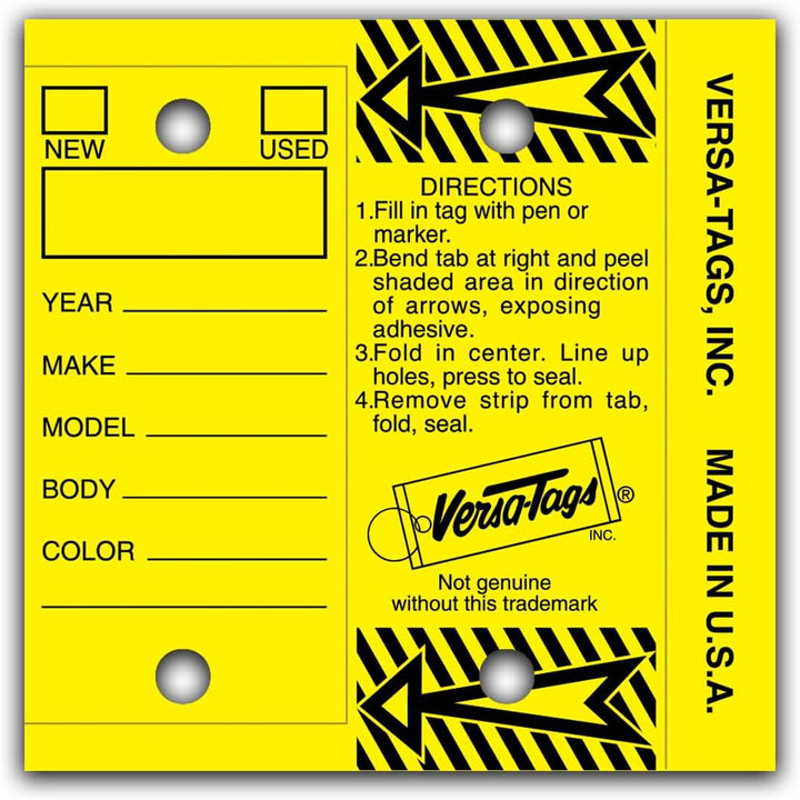 self laminating key tags