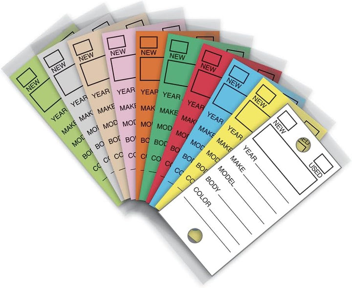 self laminating key tags