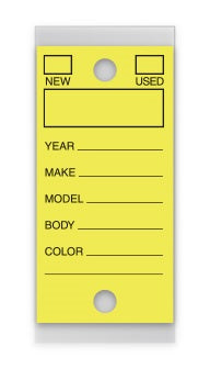 self laminating key tags
