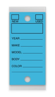 self laminating key tags