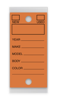self laminating key tags