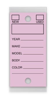 self laminating key tags