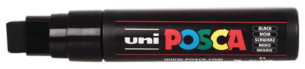 Posca Paint Windshield Markers (PC-17K) - Large 5/8" Tip Waterproof, Quick-Drying, and Fade-Resistant Paint Pens - Non-Toxic and Odorless Markers for Car Windows and Windshields