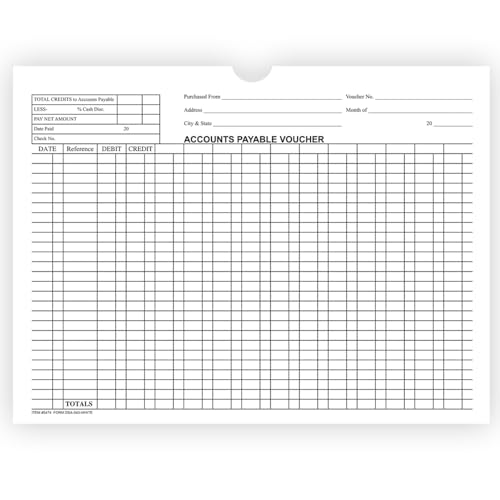 Colorful Accounts Payable Voucher Jackets
