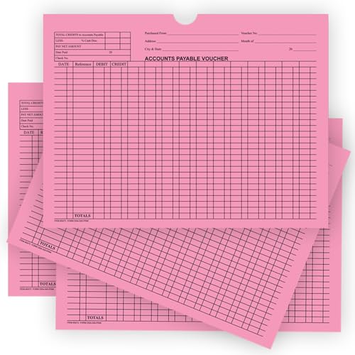 Colorful Accounts Payable Voucher Jackets