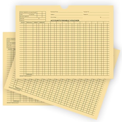 Colorful Accounts Payable Voucher Jackets