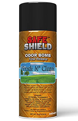 Long-Lasting Car Odor Bomb Spray - 6 oz Rapid Odor Eliminator Car Air Freshener - Automotive Odor Bomb with Refreshing Fragrance - Eliminates Unwanted Odors and Deodorizes