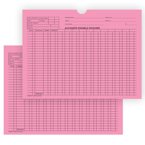 Colorful Accounts Payable Voucher Jackets