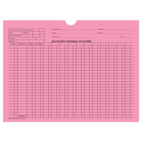 Colorful Accounts Payable Voucher Jackets