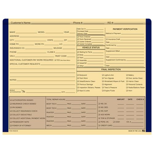 Color Edge Heavy Duty Jackets - 12" × 9-3/8" Size with 1/2" Extension - 100# Buff Stock (8 Pt.) - Spacious Document Organizers - Unwrapped (500/Pack)