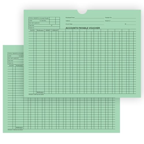Colorful Accounts Payable Voucher Jackets