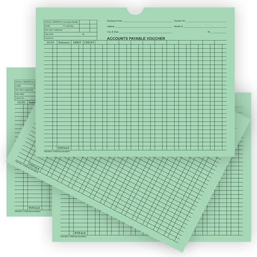 Colorful Accounts Payable Voucher Jackets